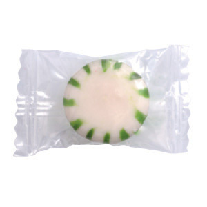 SPEARMINT STARLITE MINTS   8/3LB BAGS / IN A CS  (GREEN)